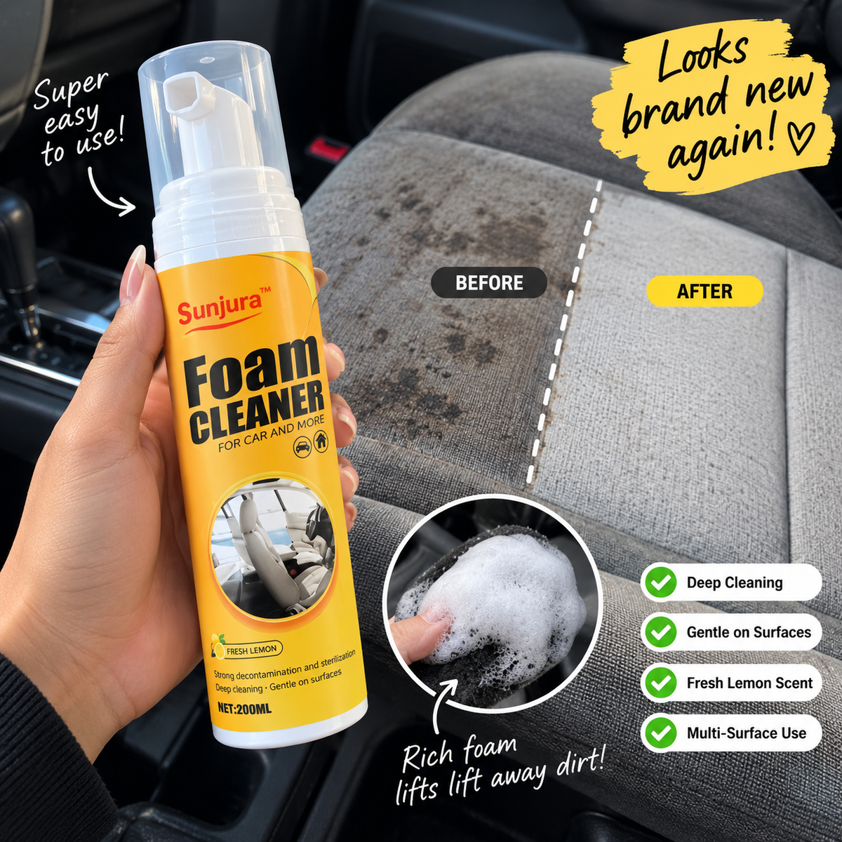Multifunctional Foam Cleaner
